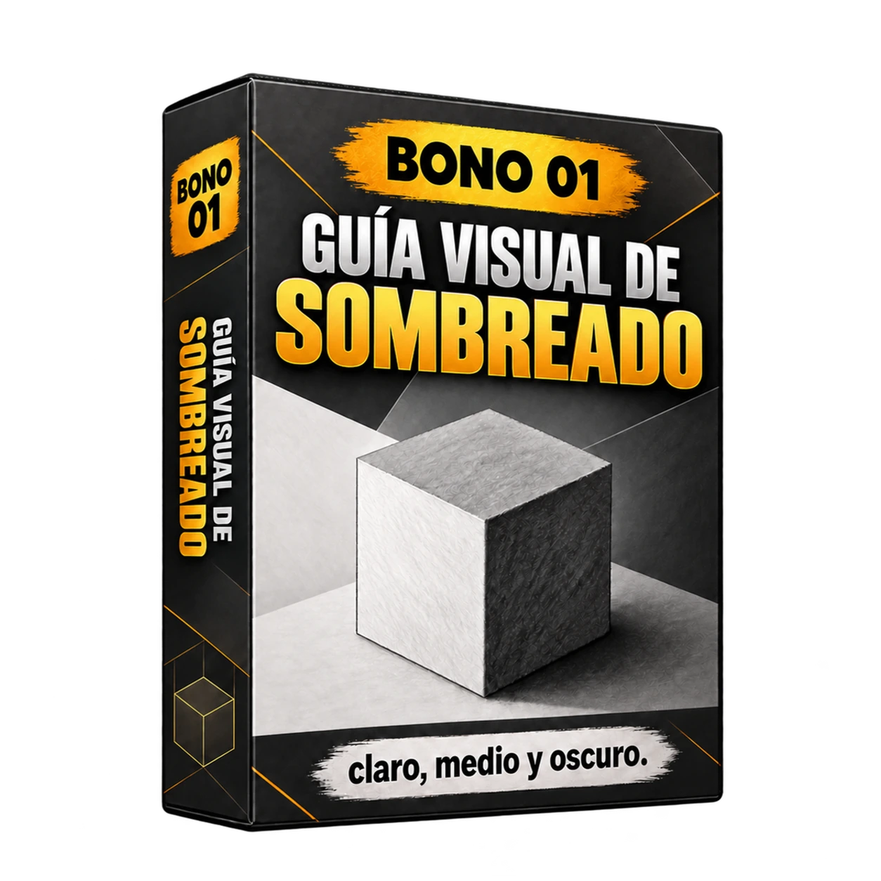 Mockup del bono Guía Visual de Sombreado